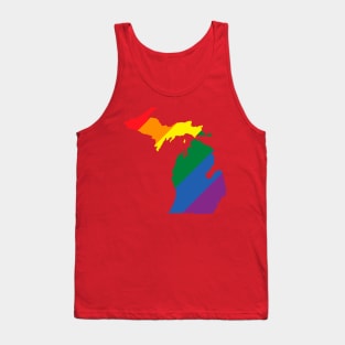 Michigan state LGBT Pride Tank Top